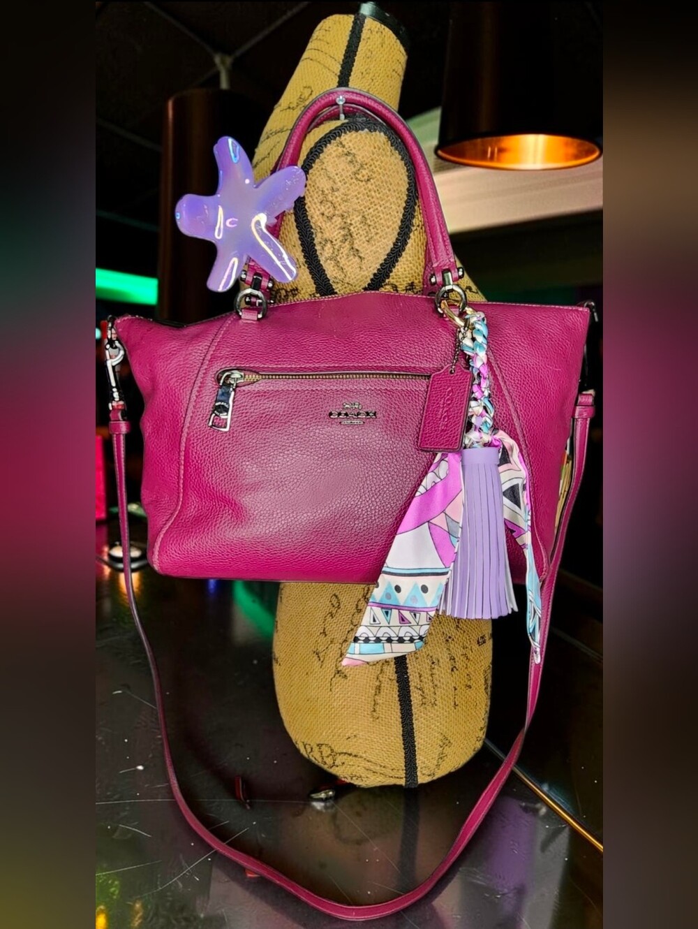 Authentic Coach Prairie Satchel Style No.58874 - Picture 13 of 16